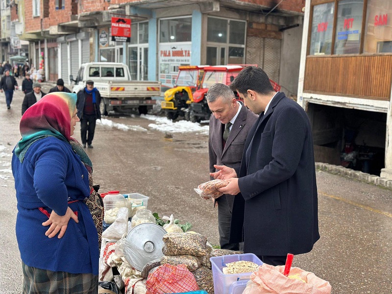Kaymakamımız Halil İbrahim AKIN`dan Esnaf Ziyareti 